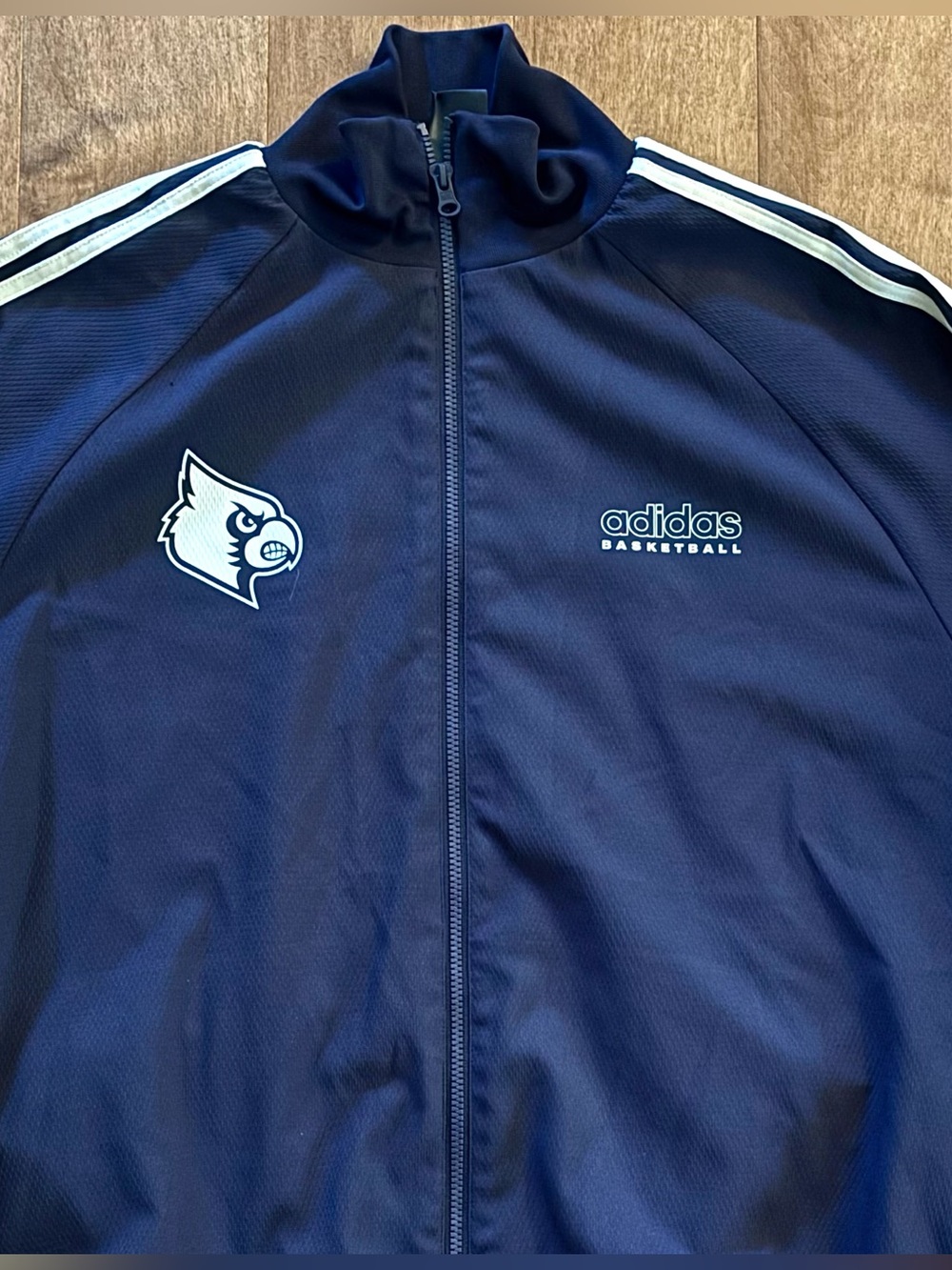 Adidas Basketball Louisville Cardinals Y2K Track Jacket Men's Large